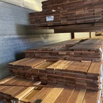 Ca. 163x Guyana Ipé Planken Geschaafd Country Grade, 21x90mm, lengte 4